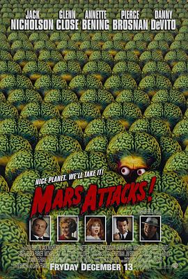 火星人玩转地球 Mars Attacks!剧情介绍