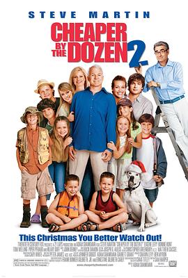 儿女一箩筐2 Cheaper by the Dozen 2剧情介绍