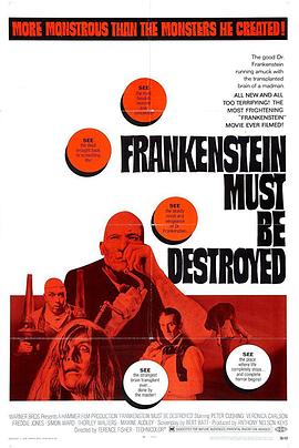 ѧ Frankenstein Must Be Destroyed