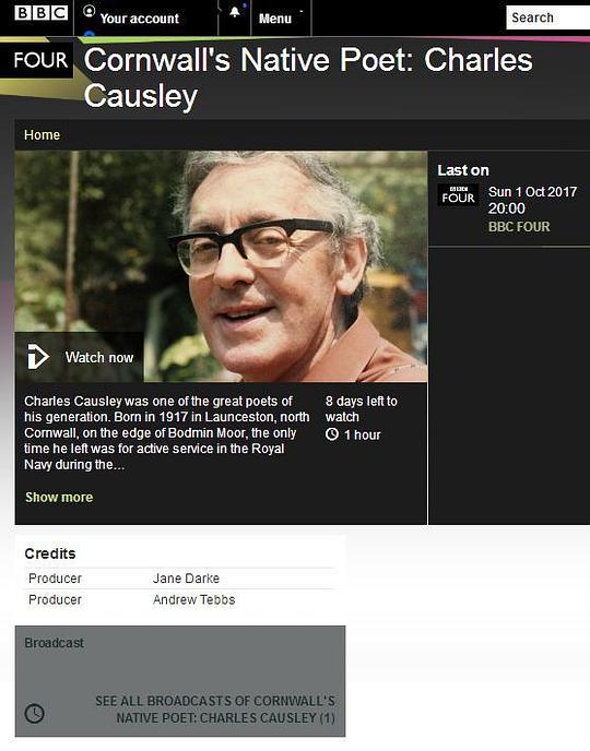 Cornwall'sNativePoetCharlesCausley